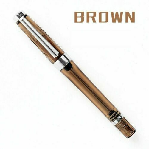 Wing Sung 3013 Paili 013 Vaccum Fountain Pen Resin EF/F Nib Ink Pen Writting PIy - Picture 14 of 18