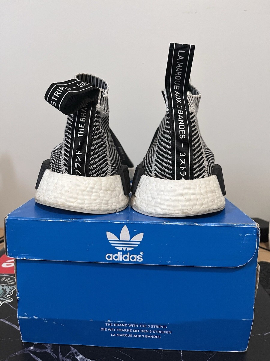 Size 9 - adidas NMD_CS1 Primeknit Core Black | eBay