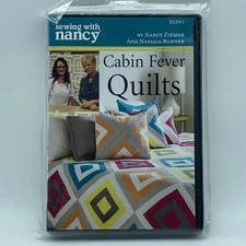 Sewing with Nancy "Cabin Fever Quilts" DVD 2015 Nancy Zieman DIY Instructional