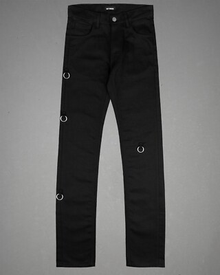RAF SIMONS リングディテール スリムフィットジーンズ　デニム　スキニー Raf Simons Embellished Ring Denim FW19 | eBay