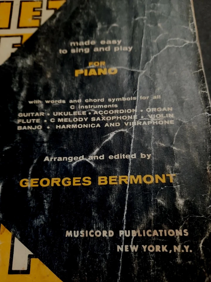 Tuneful Varieties Bk 2 Easy Piano Georges Bermont 1959 very used - Image 2 of 4