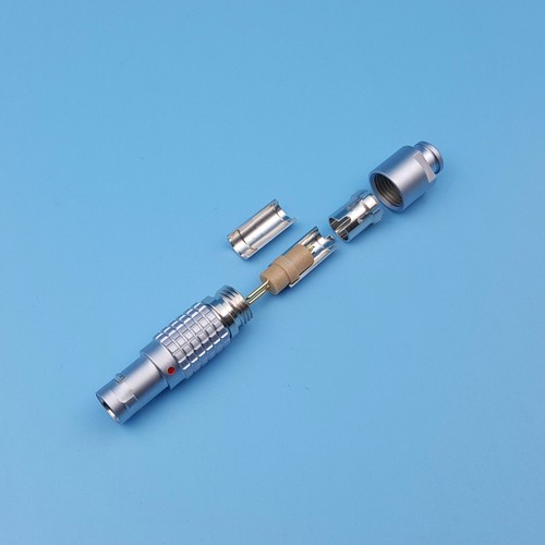 1*Circular Push Pull M9 Aviation Plug Cable Connector Compatible FGG EGG Series - Picture 5 of 19