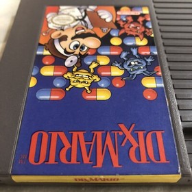DR. MARIO NES NINTENDO ORIGINAL CARTRIDGE CLASSIC PUZZLE GAME 1990 NES-VU-CAN