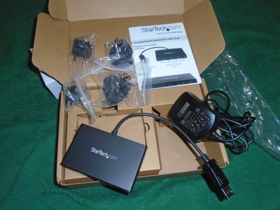 NEW StarTech MSTDP124DP DisplayPort MST Hub Multi-Monitor Splitter