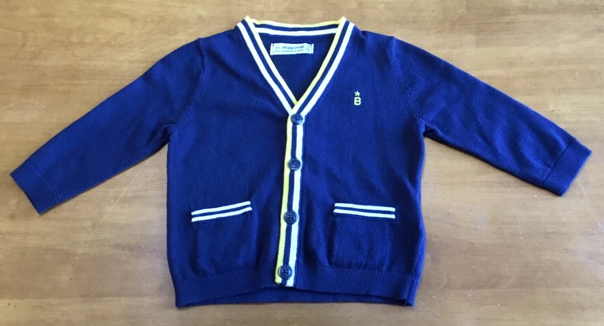 Baby boy sweater with elbow best sale patches