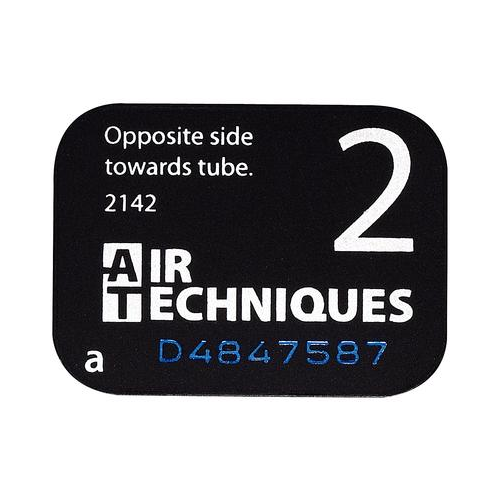 Air Techniques 73445-2 ScanX Intraoral Phosphor Dental Plates Size