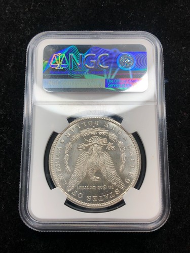 1881 S Morgan Dollar MS 63 NGC moneta argento $1 non circolata SKU 009592 - Foto 3 di 3