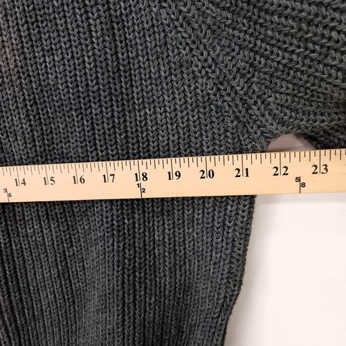 Eddie Bauer Men Knit Sweater Outdoor Outfitter Size XL Gray - Picture 8 of 10