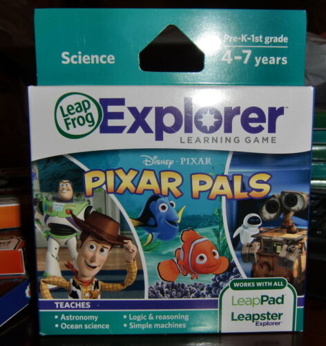 Leappad/Leapster Explorer Disney PIXAR PALS  GAME CARTRIDGE SEALED - Picture 1 of 1