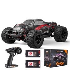 VEVOR Remote Control Off-Road Truck 1:10 Scale 4WD RC Car All Terrain Brushed