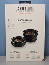 Shiftcam Photography 18mm/60mm Pro Lens Kit with Universal Mount New Sealed 