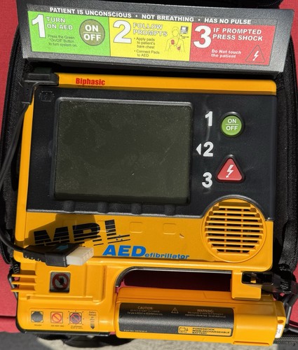 Medtronic Lifepak MRL AED Efibulator for training Biophasic Wavefront - Picture 7 of 24