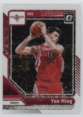 2024-25 Panini Donruss Optic Legends White Velocity Prizm 8/59 Yao Ming HOF z6j