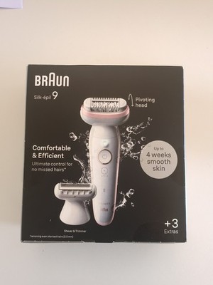  Braun 9-030 Silk-epil SensoSmart Epilierer weiß Wet&Dry SmartLight NEU & OVP