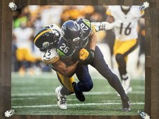 Eric Rowe HUGE 30x36 Steelers 1 OF 1 Un-Signed Photo -Team Photographer COA