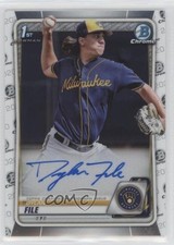 2020 Bowman Chrome Prospect Auto Dylan File #CPA-DF Auto 09yc