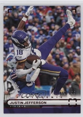 2022 Panini Chronicles Photogenic Red 149/199 Justin Jefferson #PH-22 2y0