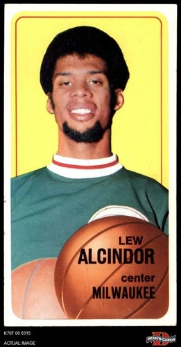 1970 Topps #75 Lew Alcindor Bucks HOF UCLA 4.5 - VG/EX+