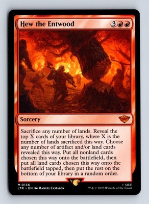 Hew the Entwood 136 Universes Beyond: The Lord of the Rings: NM/M