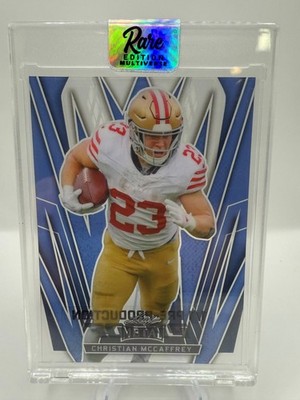 Leaf Metal - 1/1 Christian McCaffrey Pre-Production Proof Acetate Rare