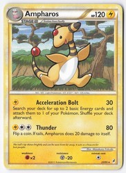 Ampharos 23/95 Call of Legends Rare Pokémon TCG