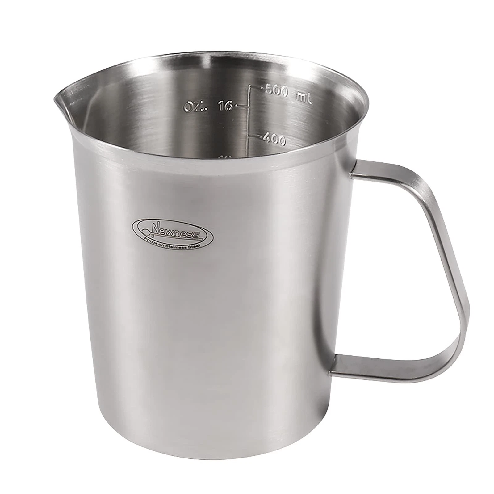 Stainless Steel Measuring Cup, Metal Measuring Cup with Handle (Upgraded, 3 M...