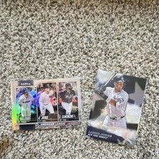Topps Aaron Judge Stars of MLB & Topps Variant AL Leaders Baseball Card Lot (2)