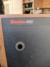 Boston Acoustics A150 3-Way Speakers, Refoamed, New Binding Posts