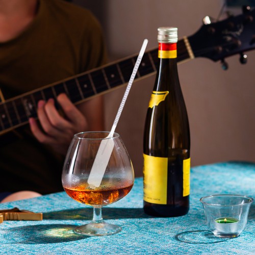 Alcohol Testing Meter Glass Hydrometer For Wine Making And Distilling Supplies