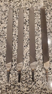 NEW LOT OF 4 Nicholson 03797 12'' Flat 2nd, Second Cut File USA MADE LASER MARKED