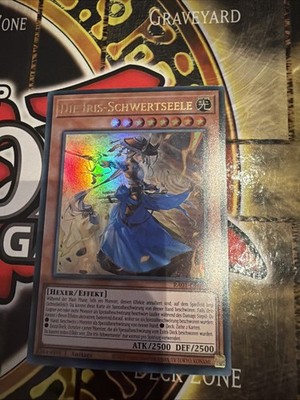 Yu-Gi-Oh Die Iris-Schwertseele RA01-DE023 Ultra Rare - 1. Auflage