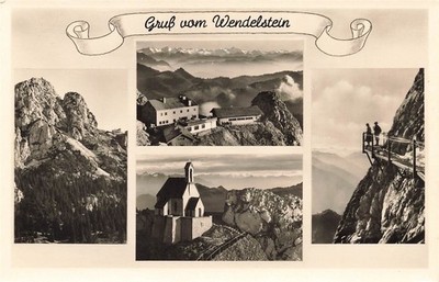 AK Bayrischzell (83735), Gruß vom Wendelstein, Mehrbildkarte
