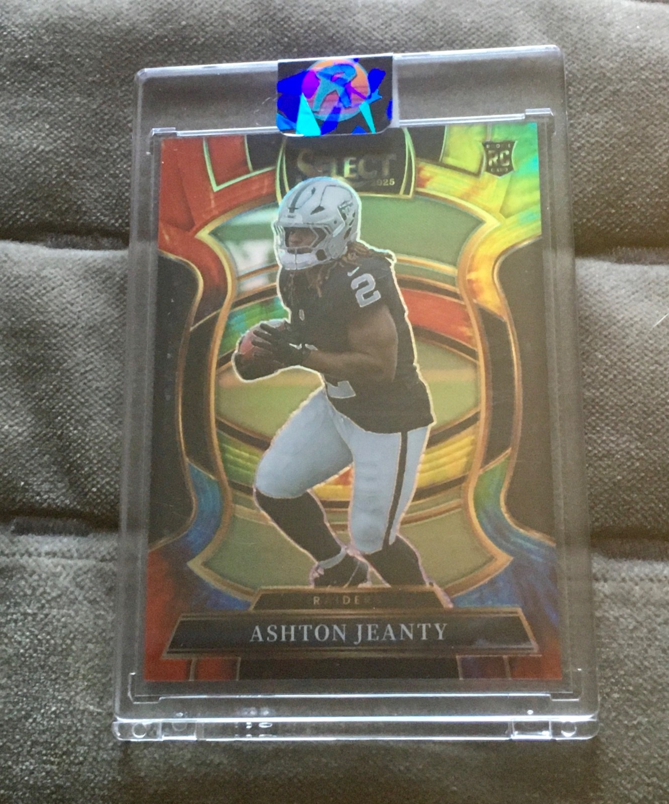 2025-26 Panini Select Ashton Jeanty Tie Dye Concourse 1/25 (RC) Raiders