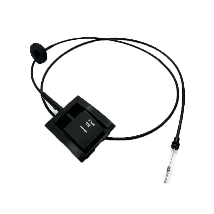 New Hood Release Cable w/ Handle for 1987-1991 F150 F250 F350 Bronco E7TZ16916A Foto 3 de 4