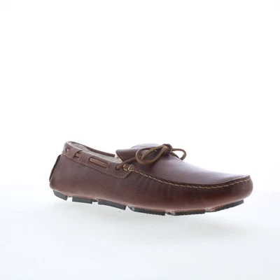 Rockport Rhyder Tie Slipper mocassin pour hommes en nubuck brown 41 - Photo 1/4