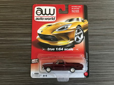 Auto World 2013 Edition 1966 CHEVY EL CAMINO Rare Ultra Red Chase w/Rally Stripe