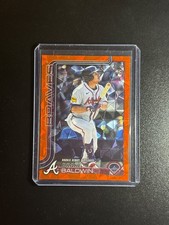 2025 Topps Chrome Update - Rookie Debut Orange Diamonte /25 Drake Baldwin