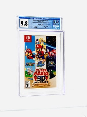 Nintendo Switch - SUPER MARIO 3D ALL-STARS - Sealed Graded CGC 9.8 A+