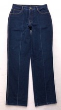 K83 Vtg Gitano High Waist 12.5" Wide Hips 41" Straight Jeans sz 14 29x29" 
