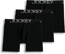 Men'S Underwear Activestretch 7" Long Leg Boxer Brief - 3 Pack
