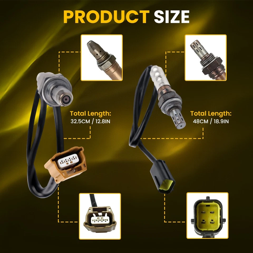 O2 Oxygen Sensor Upstream+Downstream For Infiniti EX35 G37 M35 234-9135 4-20X - Image 3 of 4