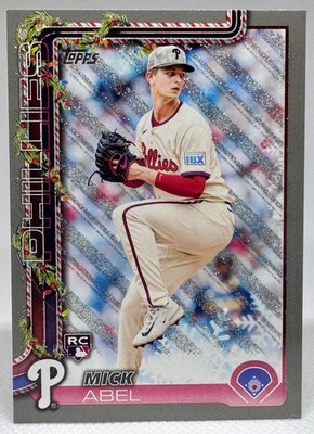 2025 Topps Baseball Holiday Silver Glitter SP Pick Card Complete A Set