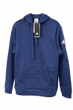 adidas Women's Hoodie Sweatshirt Navy Blue Medium
