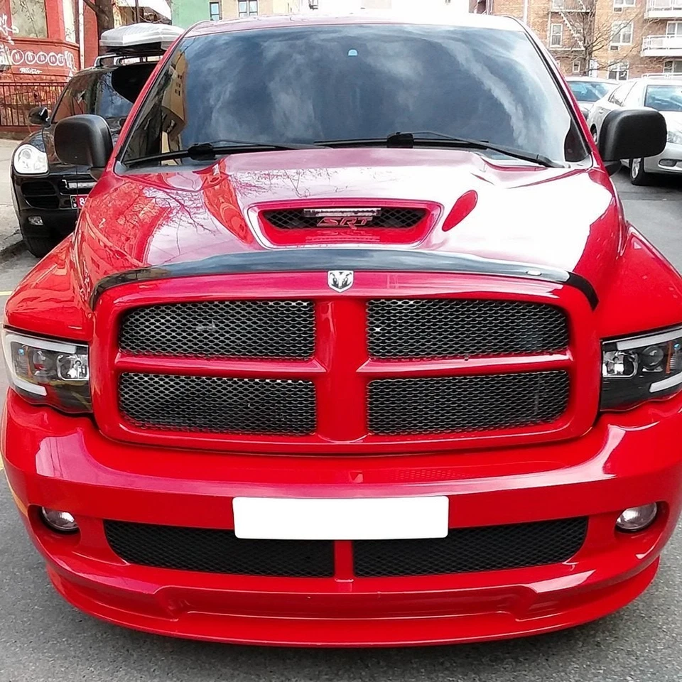 For Dodge Ram 1500 02-05 Headlights Driver & Passenger Side Black/Smoke LED DRL Foto 3 de 4