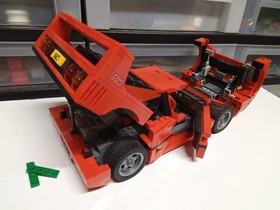 LEGO CREATOR EXPERT 10248 FERRARI F40 Complete Set With All Stickers And Parts