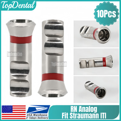 USA 10Pcs Dental RN Analog Replica Bone Tissue Level Fits Straumann ITI Regular
