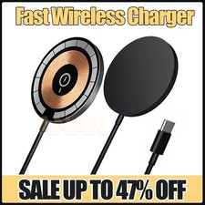 Fast Wireless Charger For Apple MagSafe for iPhone 15 14 13 12 11 XR XS Pro Max