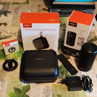 Nebula Capsule II DLP Beamer 720p 16:9 tragbar Android HDMI WLAN Bluetooth