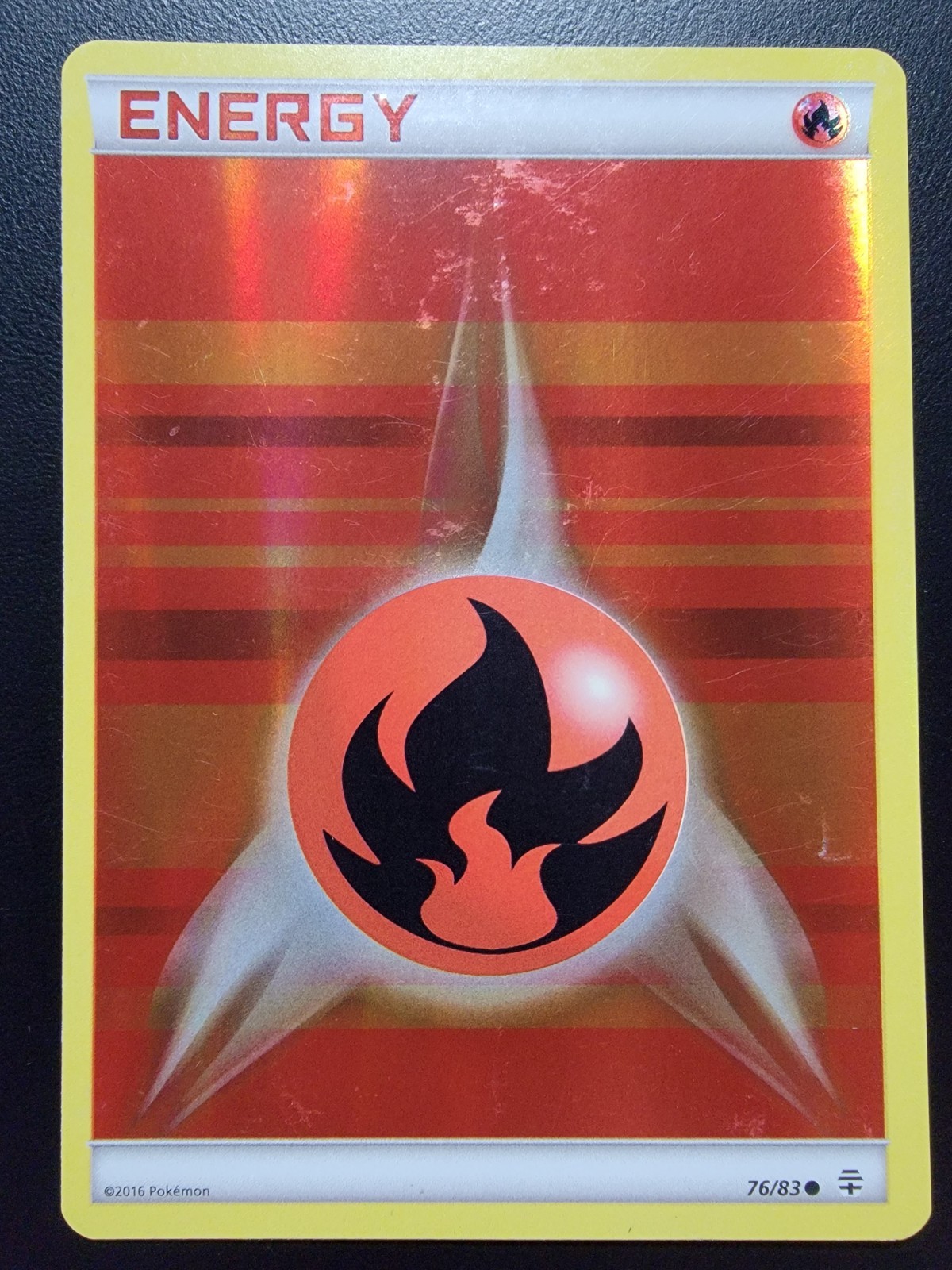 Fire Energy 76/83 Generations Reverse Holo Pokemon Tcg