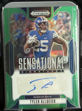 Panini Prizm Draft Picks Green Prizm Sensational Signatures Auto Tyler Allgeier